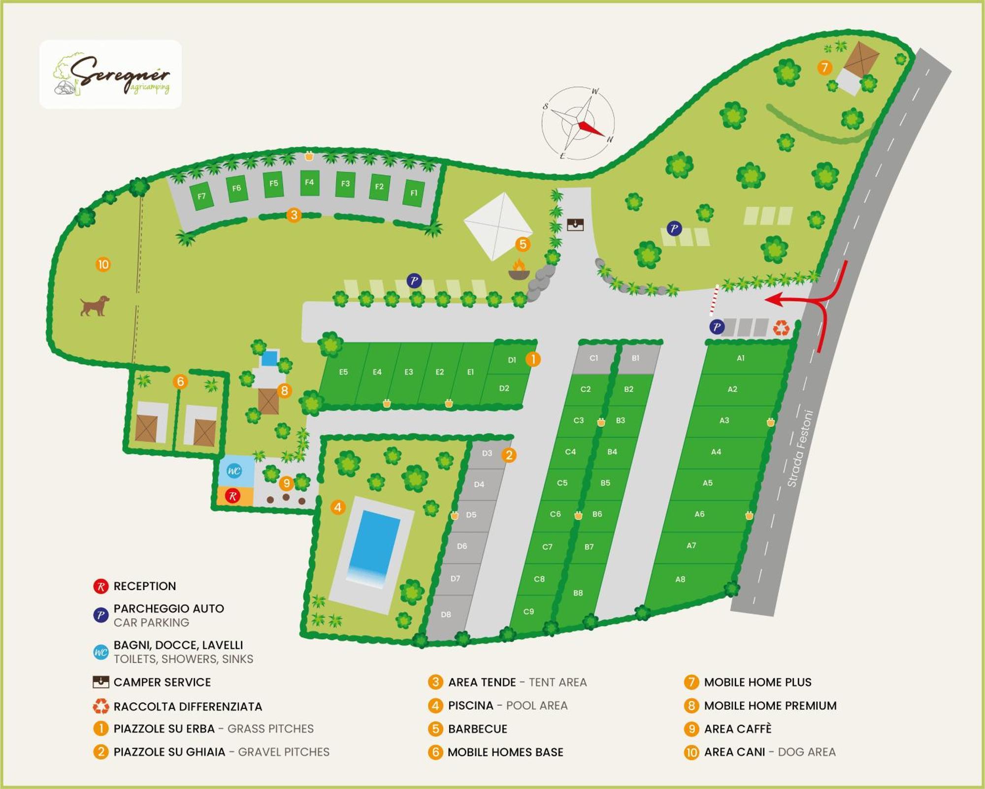 Seregner Agricamping & Homes - Adults Only 18 Monzambano